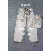 Dragon Баггі джинси сірого кольору Baggy fit 25-30 8375