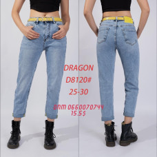 Dragon Мом джинси блакитного кольору Mom fit 25-30 8120