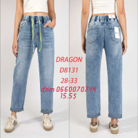 Dragon Мом джинси блакитного кольору Mom fit 28-33 8131