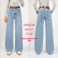Dragon Баггі джинси блакитного кольору Baggy 25-30 8137