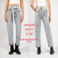 Dragon Мом джинси сірого кольору Mom fit 25-30 8177