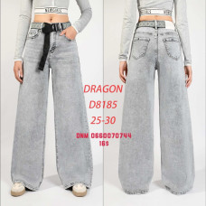 Dragon Wide leg джинси сірого кольору широкі 25-30 8185
