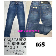 Dsqatard2 Класичні джинси синього кольору Classic fit 31-38 9335