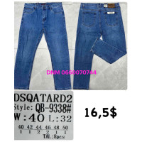 Dsqatard2 Класичні джинси синього кольору Classic fit 40-50 9338