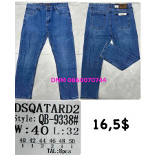 Dsqatard2 Класичні джинси синього кольору Classic fit 40-50 9338