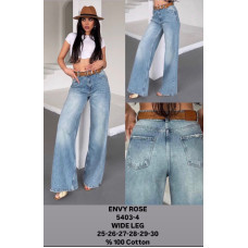 Envy Rose Wide leg джинси блакитного кольору 25-30 5403-4
