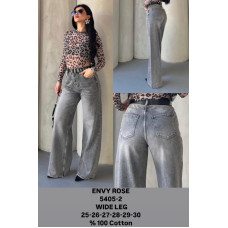 Envy Rose Wide leg джинси сірого кольору 25-30 5405-2
