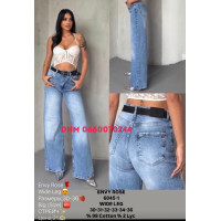 Envy Rose Wide leg джинси блакитного кольору 30-36 6045-1