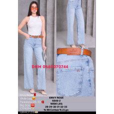 Envy Rose Wide leg джинси блакитного кольору 28-33 6046-2