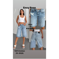 Envy Rose Шорти джинсові блакитного кольору 25-30 5450-1
