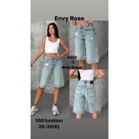 Envy Rose Шорти джинсові блакитного кольору 25-30 5450-3