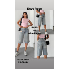 Envy Rose Шорти джинсові брудного кольору 25-30 5450-4