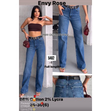 Envy Rose Full leg джинси синього кольору 25-30 5462-1