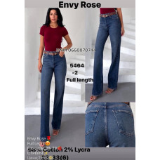 Envy Rose Full leg джинси синього кольору 28-33 5464-2
