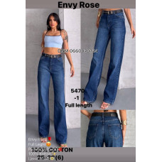 Envy Rose Full leg джинси синього кольору 25-30 5470-1