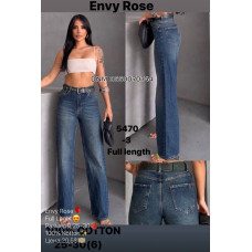 Envy Rose Full leg джинси іржавого кольору 25-30 5470-3