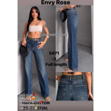 Envy Rose Full leg джинси іржавого кольору 25-27 5471-3