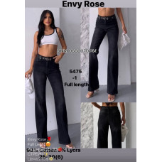 Envy Rose Full leg джинси сірого кольору 25-30 5475-1