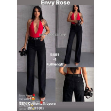 Envy Rose Full leg джинси сірого кольору 28-33 5481-1