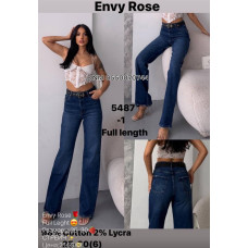 Envy Rose Full leg джинси синього кольору 25-30 5487-1