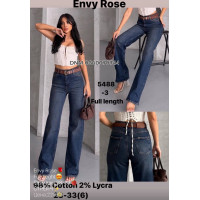 Envy Rose Full leg джинси іржавого кольору 28-33 5488-3