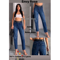Envy Rose Мом релакс джинси синього кольору Mom Relax 25-30 5490-1