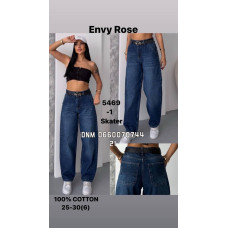 Envy Rose Скейтер джинси синього кольору демісезон Skater 25-30 5469-1