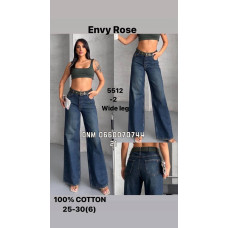 Envy Rose Wide leg джинси широкі синього кольору 25-30 5512-2