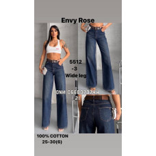 Envy Rose Wide leg джинси широкі синього кольору 25-30 5512-3