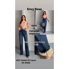 Envy Rose Full leg джинси синього кольору євро байка утеплені зима 25-30 5534-2