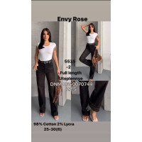 Envy Rose Full leg джинси іржавого кольору байка утеплені зима25-30 5535-2