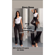 Envy Rose Full leg джинси іржавого кольору байка утеплені зима25-30 5535-2
