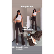 Envy Rose Іспанки Isanyol джинси іржавого кольору євро байка утеплені зима 25-30 5561-3
