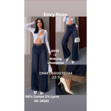 Envy Rose Full leg джинси синього кольору байка утеплені зима30-36 6055-3
