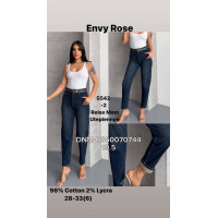 Envy Rose Mom relax джинси синього кольору євро байка утеплені зима 28-33 5542-2