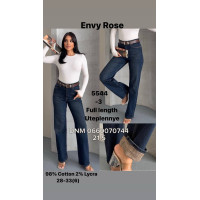 Envy Rose Full leg джинси синього кольору євро байка утеплені зима 28-33 5544-3