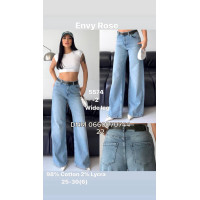 Envy Rose Wide leg джинси блакитного кольору 25-30 5574-2