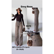 Envy Rose Wide leg джинси іржавий кольору котонові 25-30 5575-3