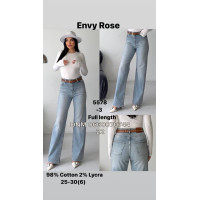 Envy Rose Full leg джинси блакитного кольору 25-30 5578-3