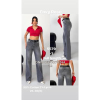 Envy Rose Full leg джинси сірого кольору 25-30 5579-1