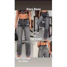 Envy Rose Full leg джинси сірого кольору 25-30 5583-1