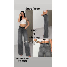 Envy Rose Wide leg джинси сірого кольору 25-30 5601-1