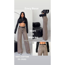 Envy Rose Wide leg джинси іржавий кольору котонові 25-30 5601-3