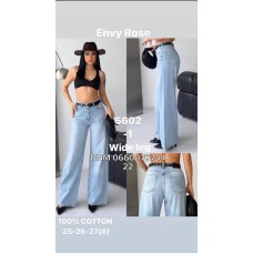 Envy Rose Wide leg джинси блакитного кольору 25-27 5602-1