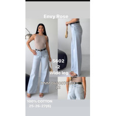 Envy Rose Wide leg джинси блакитного кольору 25-27 5602-2