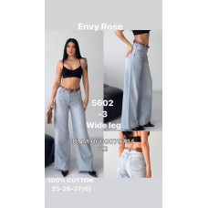 Envy Rose Wide leg джинси блакитного кольору 25-27 5602-3