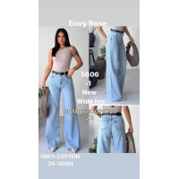 Envy Rose Wide leg джинси блакитного кольору 25-30 5606-1