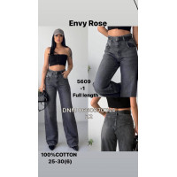 Envy Rose Full leg джинси сірого кольору 25-30 5609-1
