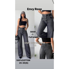Envy Rose Full leg джинси сірого кольору 25-30 5609-1