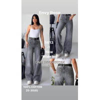 Envy Rose Wide leg джинси сірого кольору 25-30 5613-1